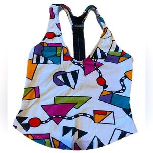 Urban Outfitters - Geometric Print Crop Top 🔻